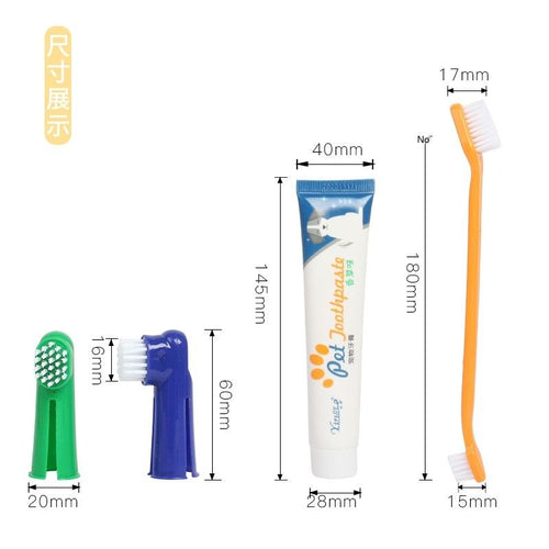 Dog Cat Teeth Cleaning Dental Kit